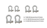 Screw Pin Anchor Shackle Kit