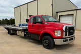 2017 Ford F650 Jerr-Dan Car Carrier Sidepuller