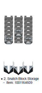 1001164609S Jerr-Dan INSTALL,SNATCH BLOCK STORAGE (Rotator)