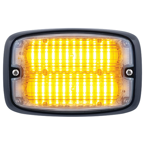 FR6C2-AW FEDERAL SIGNAL FIRERAY LED 6X4 PERIMETER LIGHTS, AMBER/WHITE