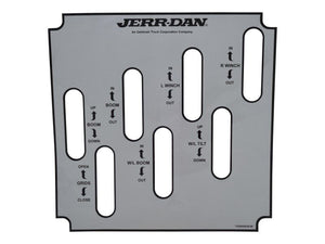 7330000538 Jerr-Dan MPL40 Control Decal