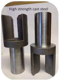 Chain Fork (Pair) Cast Steel