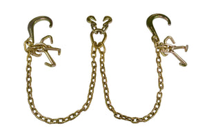 5/16″ V-Chain 8" J-Hook with Mini J, T- Hook, R-hook, and Datsun Hook