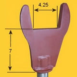 250213400 7" Tall 4.25 Wide Fork