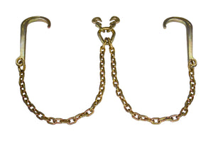 5/16″ V-Chain with 15" J-Hooks