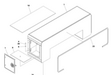 2899000081S JERR-DAN 24" TOOLBOX INST TUNNEL MPL ALUM D