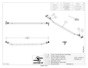 P88-008D-ASY Simard Drag Link