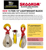 Skookum Alloy Snatch Block With Alloy Sheave