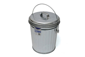 70052229 In The Ditch 1087 6GAL GALV TRASH CAN W/LID