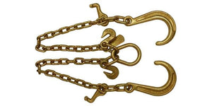 5/16''x 2' J Hook Tow Chain V Bridle T Hooks Pear Link Grab