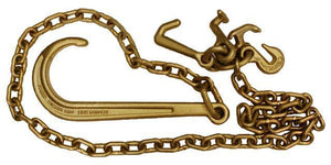 J Hook Tow Chain with RTJ Cluster Grab Hooks
