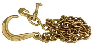 G70 8” J Chain Assembly with T and Grab Hook